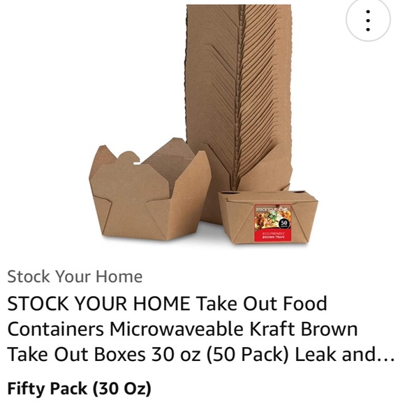 Take Out Boxes - Picture 1 of 2